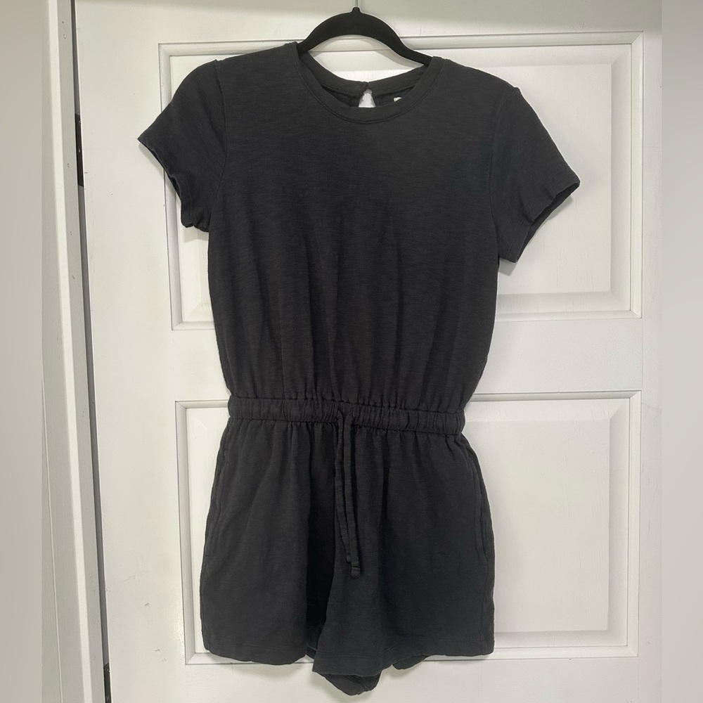 short sleeve romper
